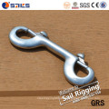 Rigging Hardware Clip de perro de acero inoxidable con doble punta